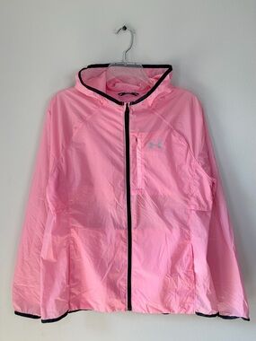 Under Armour Storm Lightweight Shell Zip Up Cold Gear Hooded Performance Jacket
